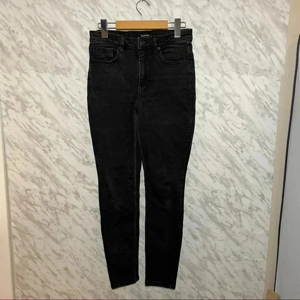 Frank and Oak Debbie Skinny Black Size 28